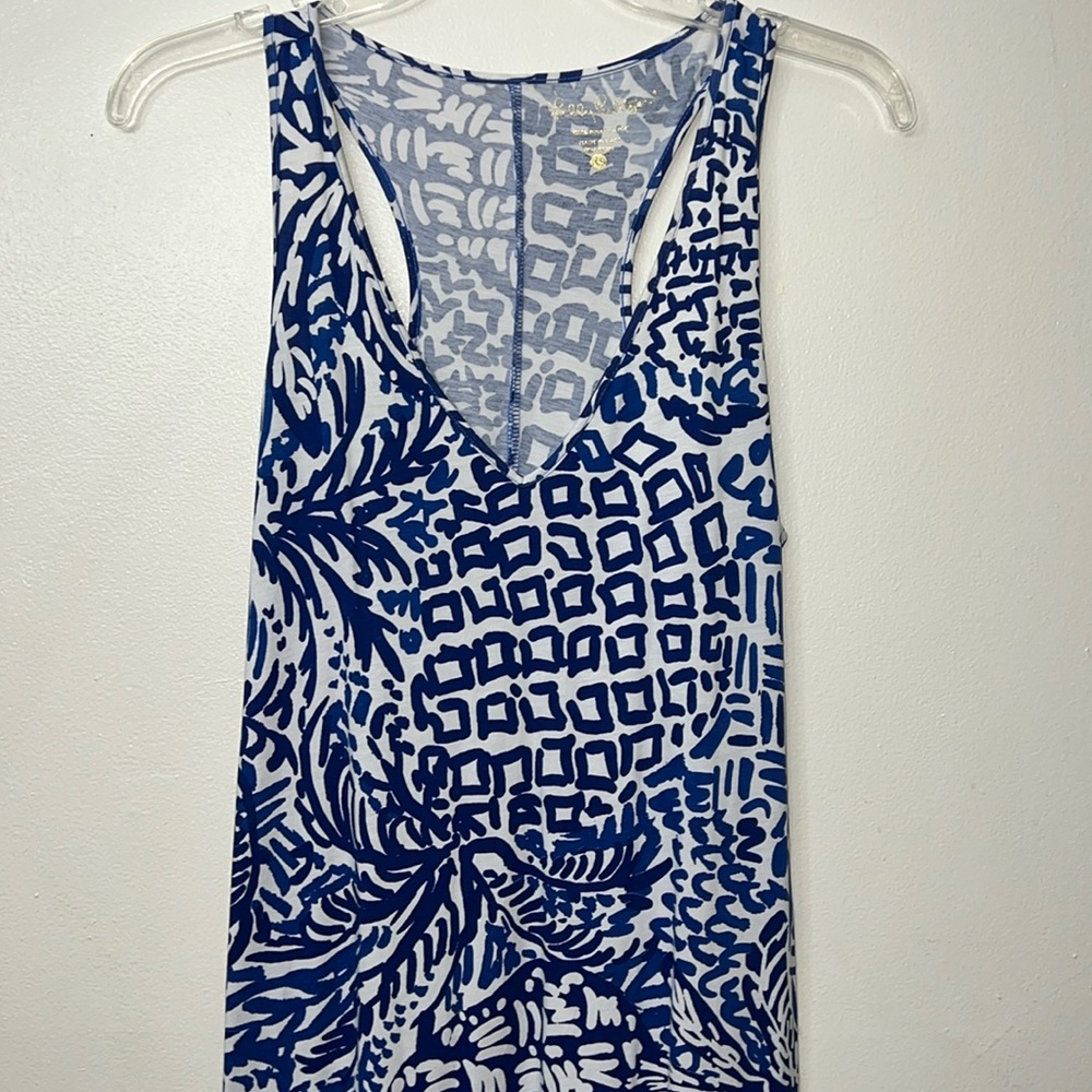 Lilly Pulitzer racerback maxi dress